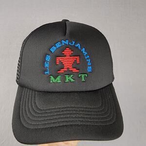 Les Benjamins x Market Snapback Trucker Cap Black OSFA